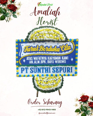Papan Bunga Duka di Oetete