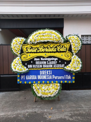 Papan Bunga Duka di Oetete